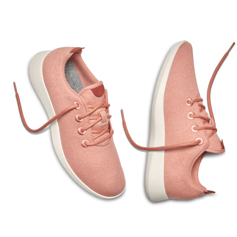 Allbirds Men\'s Sneakers Pink - Wool Runners - 26918BWLO